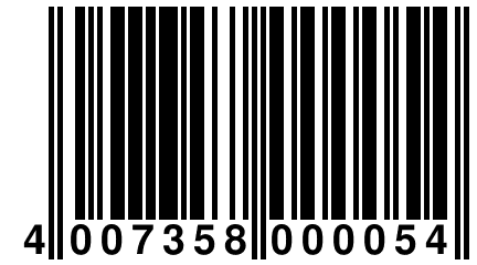 4 007358 000054