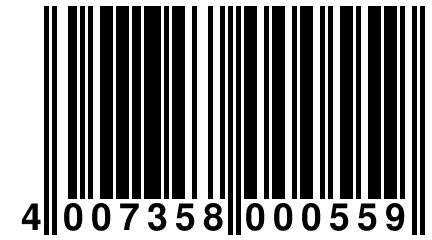 4 007358 000559