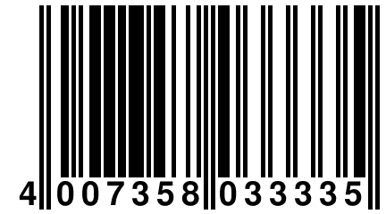 4 007358 033335