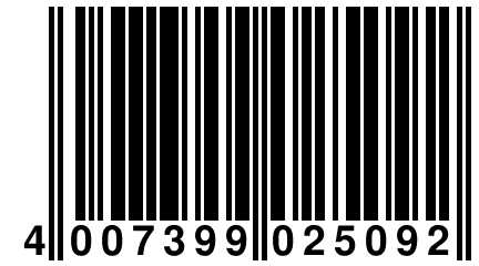 4 007399 025092