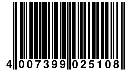 4 007399 025108