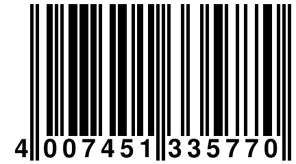 4 007451 335770