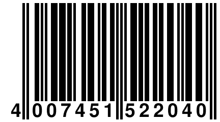 4 007451 522040