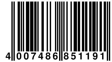 4 007486 851191