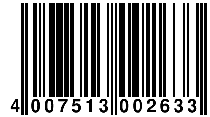 4 007513 002633