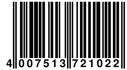 4 007513 721022