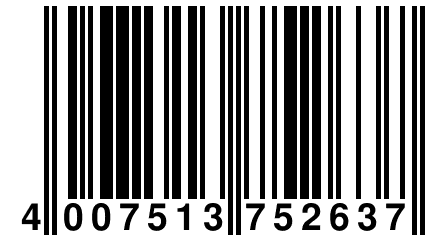 4 007513 752637