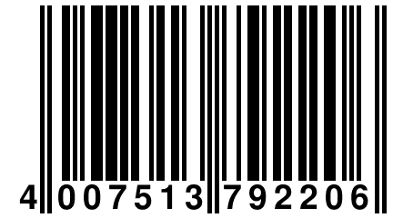 4 007513 792206