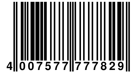 4 007577 777829