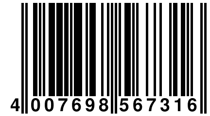 4 007698 567316