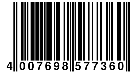 4 007698 577360