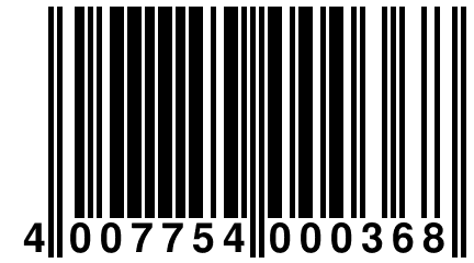 4 007754 000368