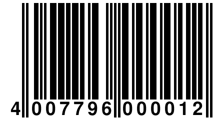 4 007796 000012