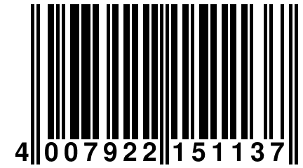 4 007922 151137