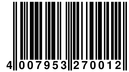 4 007953 270012