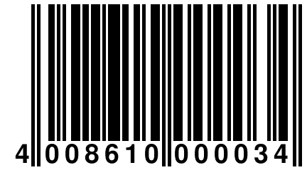 4 008610 000034