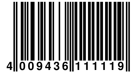 4 009436 111119