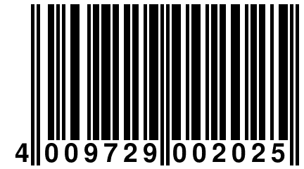 4 009729 002025