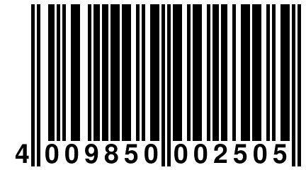 4 009850 002505