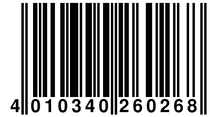 4 010340 260268