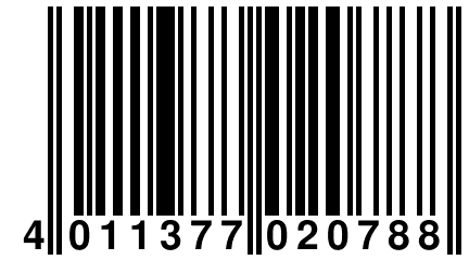 4 011377 020788