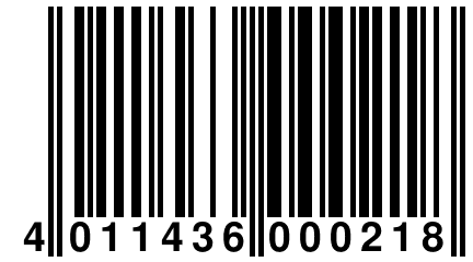 4 011436 000218