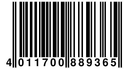 4 011700 889365