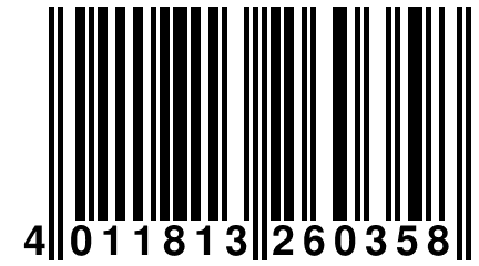 4 011813 260358