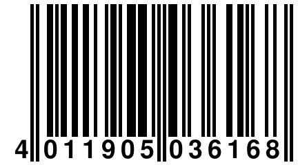 4 011905 036168