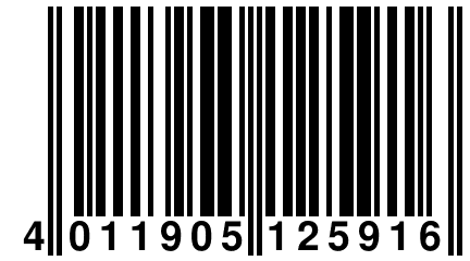 4 011905 125916