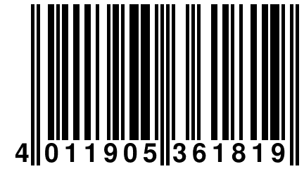 4 011905 361819