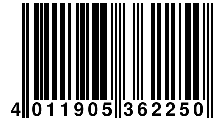 4 011905 362250