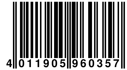 4 011905 960357