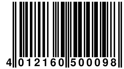 4 012160 500098