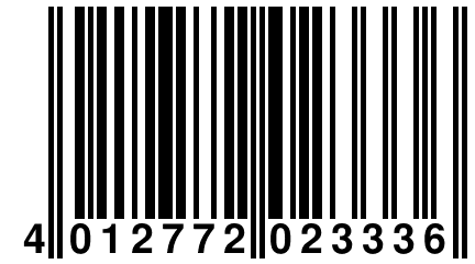 4 012772 023336