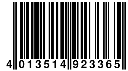 4 013514 923365
