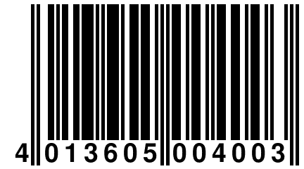 4 013605 004003