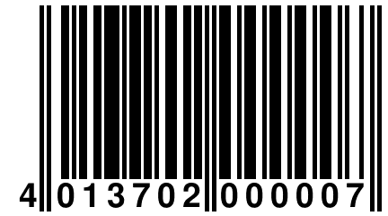 4 013702 000007