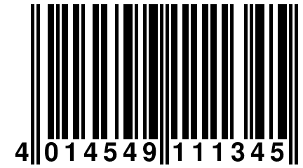 4 014549 111345