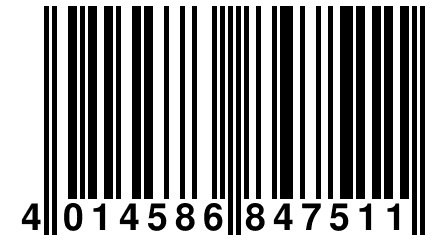 4 014586 847511