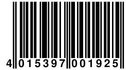 4 015397 001925