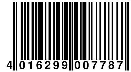 4 016299 007787