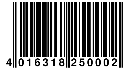 4 016318 250002