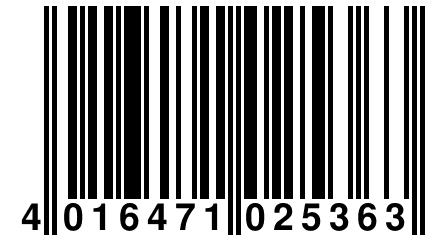 4 016471 025363