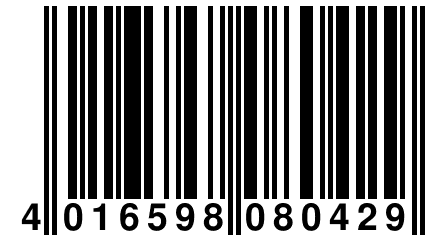 4 016598 080429