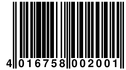 4 016758 002001