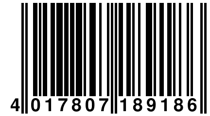 4 017807 189186