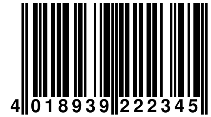 4 018939 222345