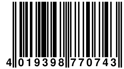 4 019398 770743