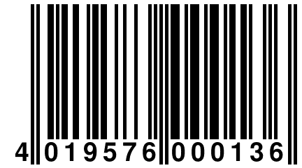 4 019576 000136